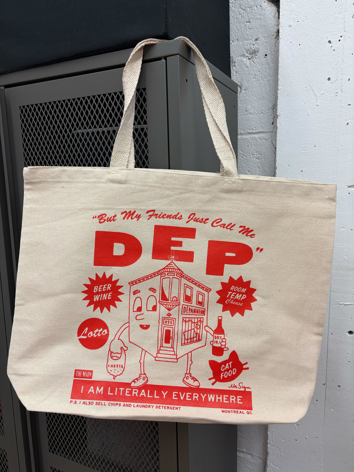 Mr. Sign x The Main “Dep” Tote