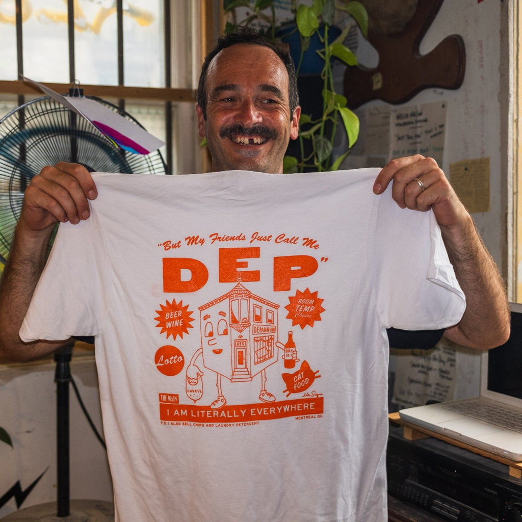 T-shirt Mr. Sign x The Main “Dep”