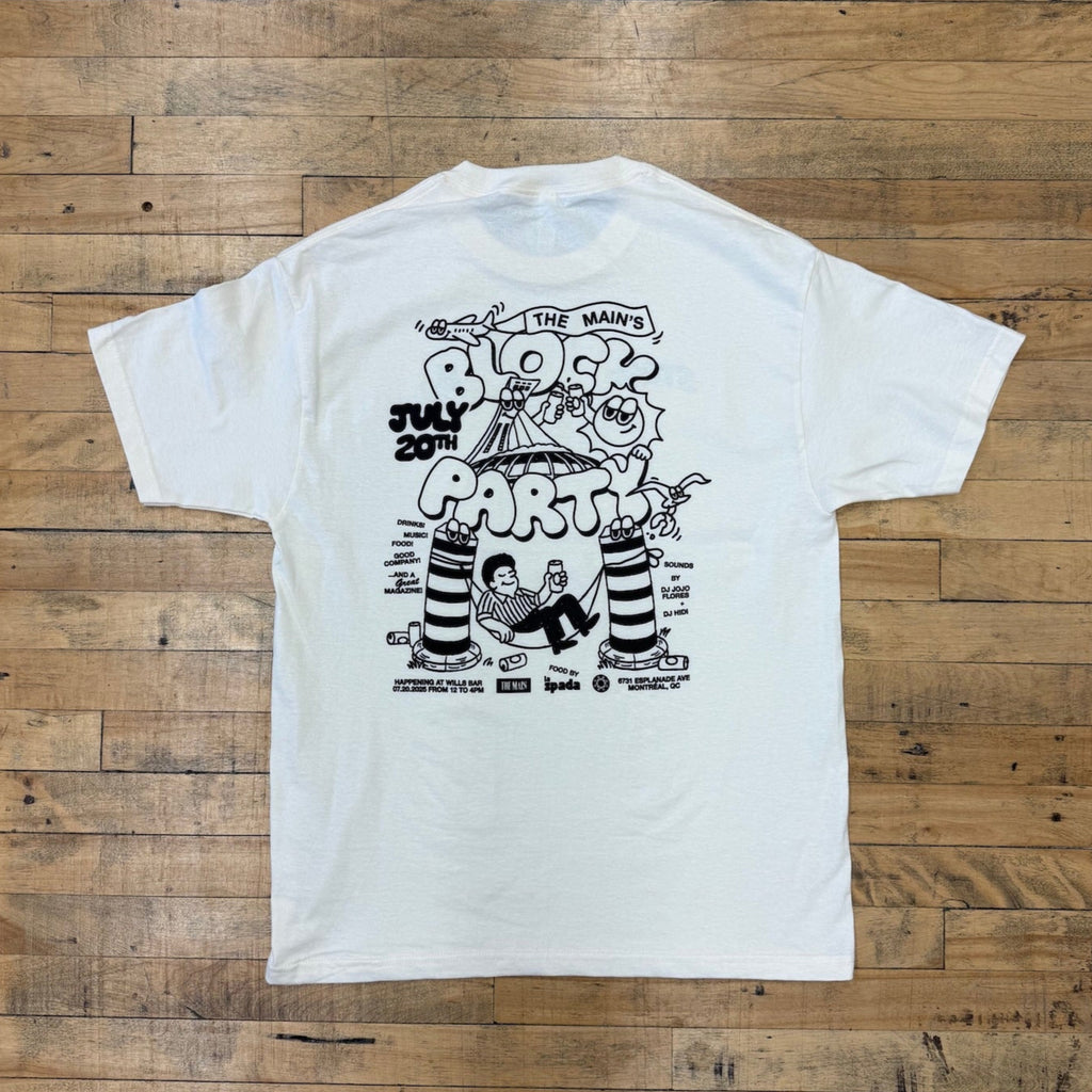 T-shirt officiel de la 1re fête de quartier annuelle